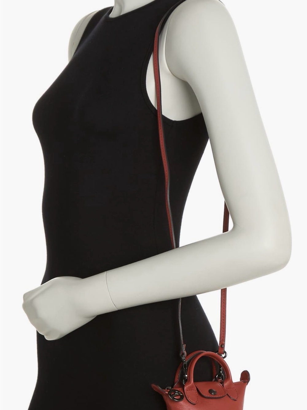 Longchamp Le Pliage Cuir
Nano Crossbody Bag , Sienna - Picture 5 of 5